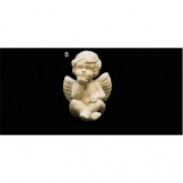 Kamenná náhrobní dekorace - sošky andílků